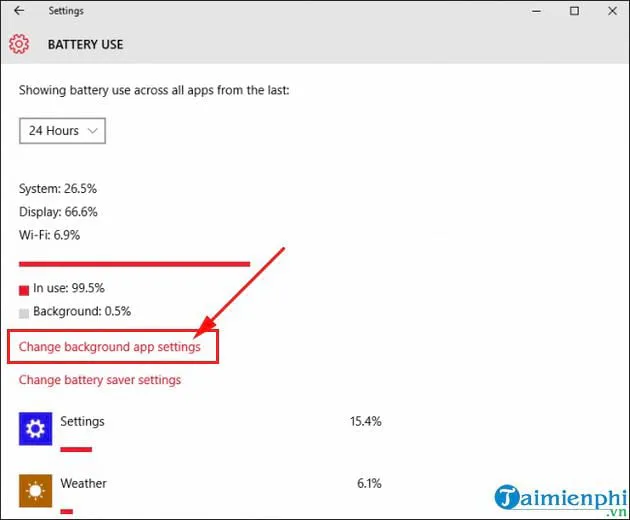 Cách bật chế độ tiết kiệm pin cho laptop Dell
