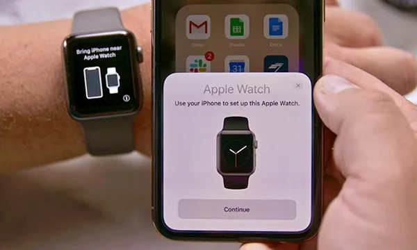 Cách ghép đôi Apple Watch cũ với iPhone mới
