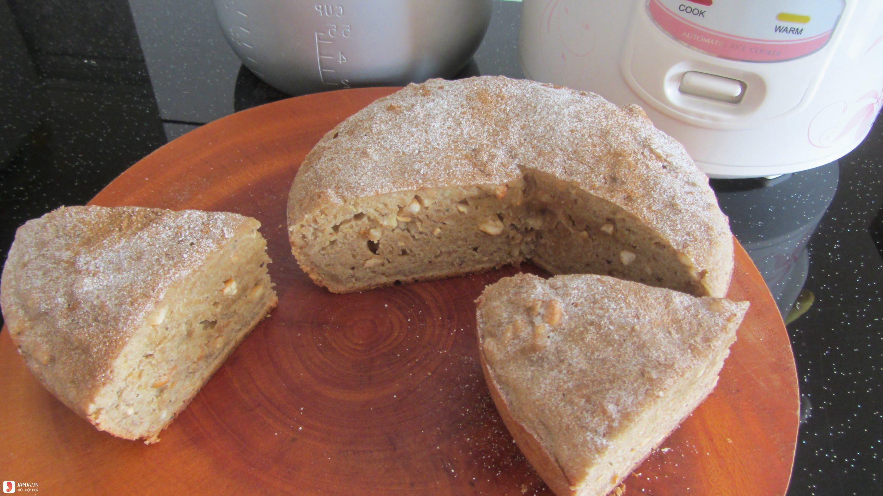 Cách nướng bánh bột mì bằng nồi cơm điện-6
