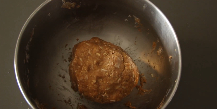 Bước 3 Trộn bột bánh bánh quy cookie keto yến mạch