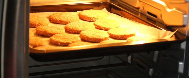 Bước 5 Nướng bánh bánh quy cookie keto yến mạch
