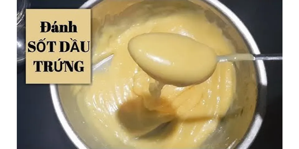 Cách làm bơ trứng vịt