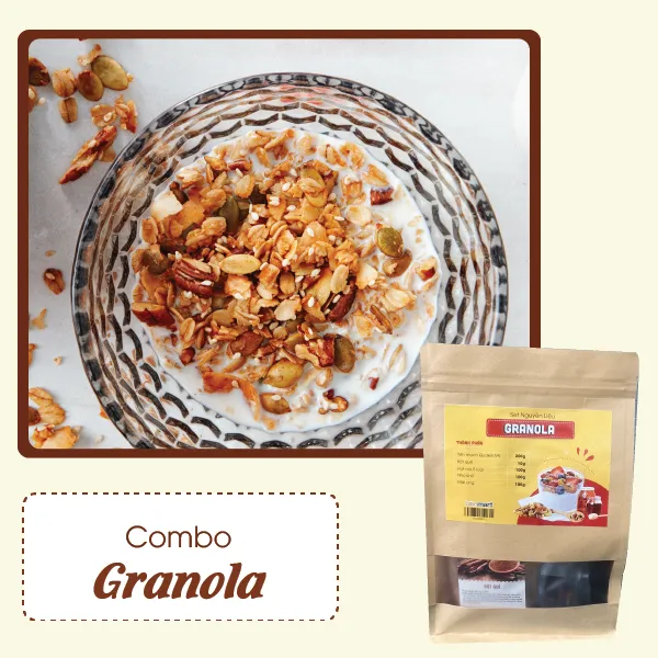 cách làm granola Top 3 cách làm Granola cực ngon không béo đơn giản tại nhà granola
