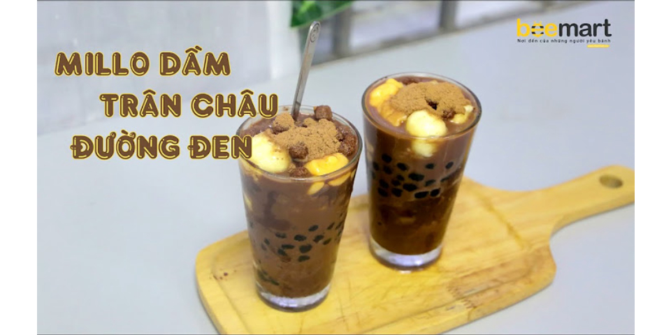 Cách làm milo dầm sữa đặc