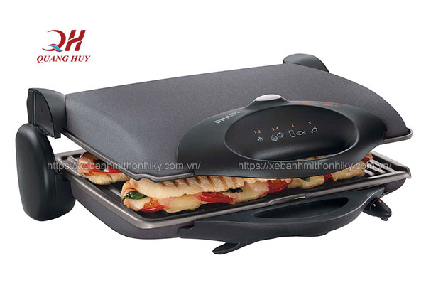 Chiếc bánh mì sandwich của bạn sẽ nóng giòn thơm ngon hơn nhờ máy kẹp nóng bánh mì