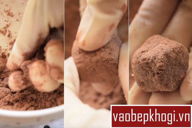 cách làm kẹo sô cô la từ bột milo