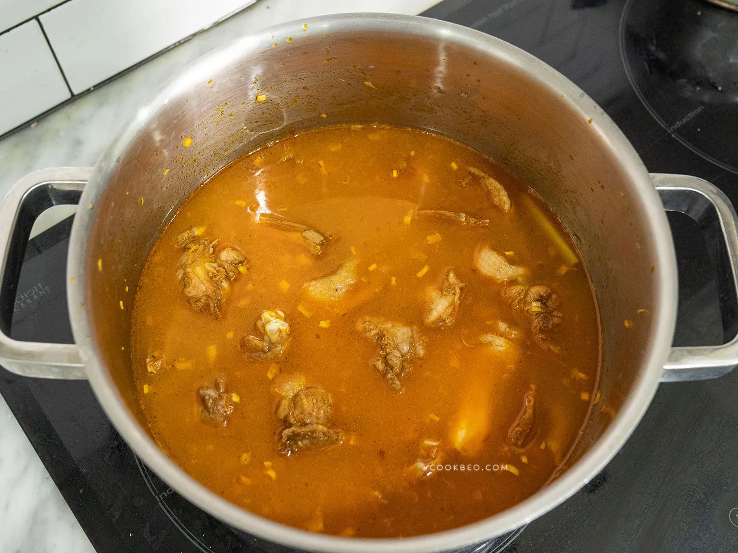 Cách nấu cà ri vịt nước dừa