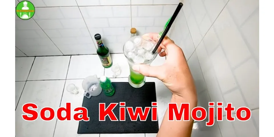 Cách pha nước kiwi