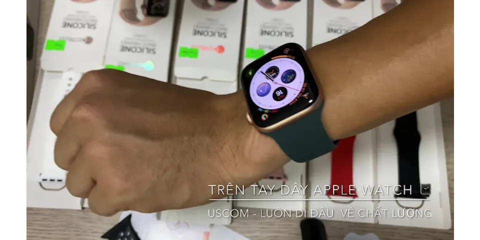 Cách phối màu dây Apple Watch