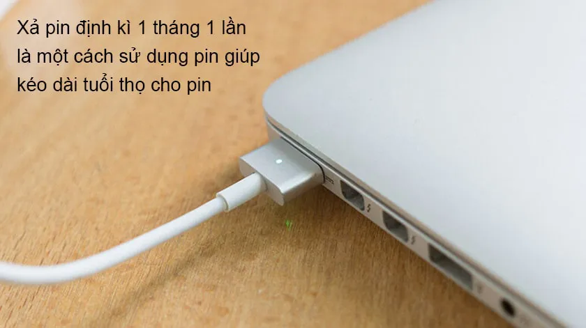 Cách sạc pin Macbook M1