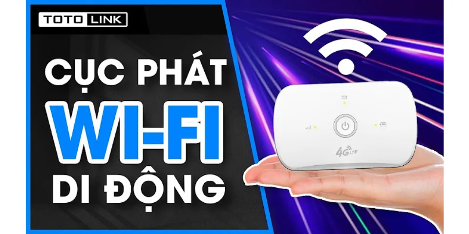 Cục phát wifi tiếng Anh la gì