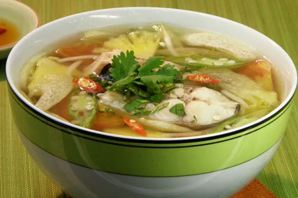 Cá mú nấu canh chu