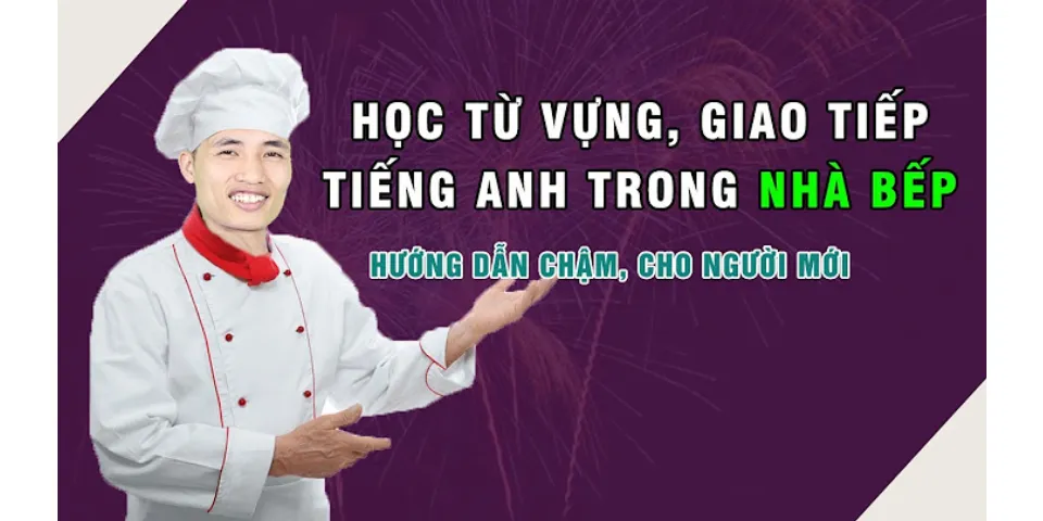 phòng bếp tiếng Anh đọc là gì