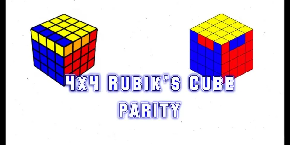 cách giải rubik 4x4 trường hợp đặc biệt