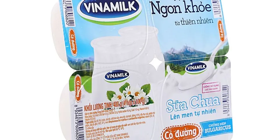 Top 9 thùng sữa chua vinamilk