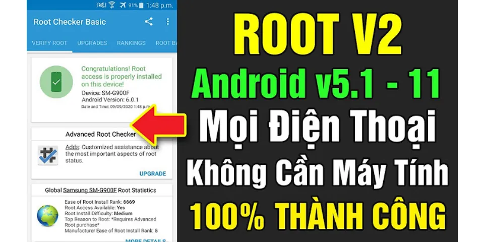 Root Android 11 không cần máy tính